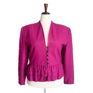 Vintage Peplum Blazer